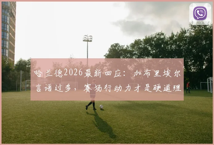 哈兰德2026最新回应：加布里埃尔言语过多，赛场行动力才是硬道理